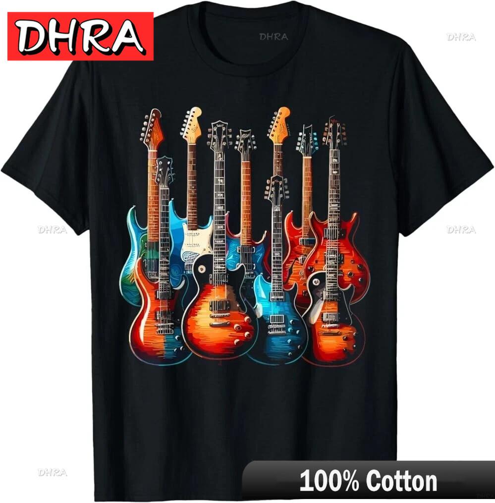 Guitars Guitarists Music Guitar TShirt Christmas Guitar TShirt Unique TShirt Tshirts for Gift Idea Tees Hombre Anime Shirt