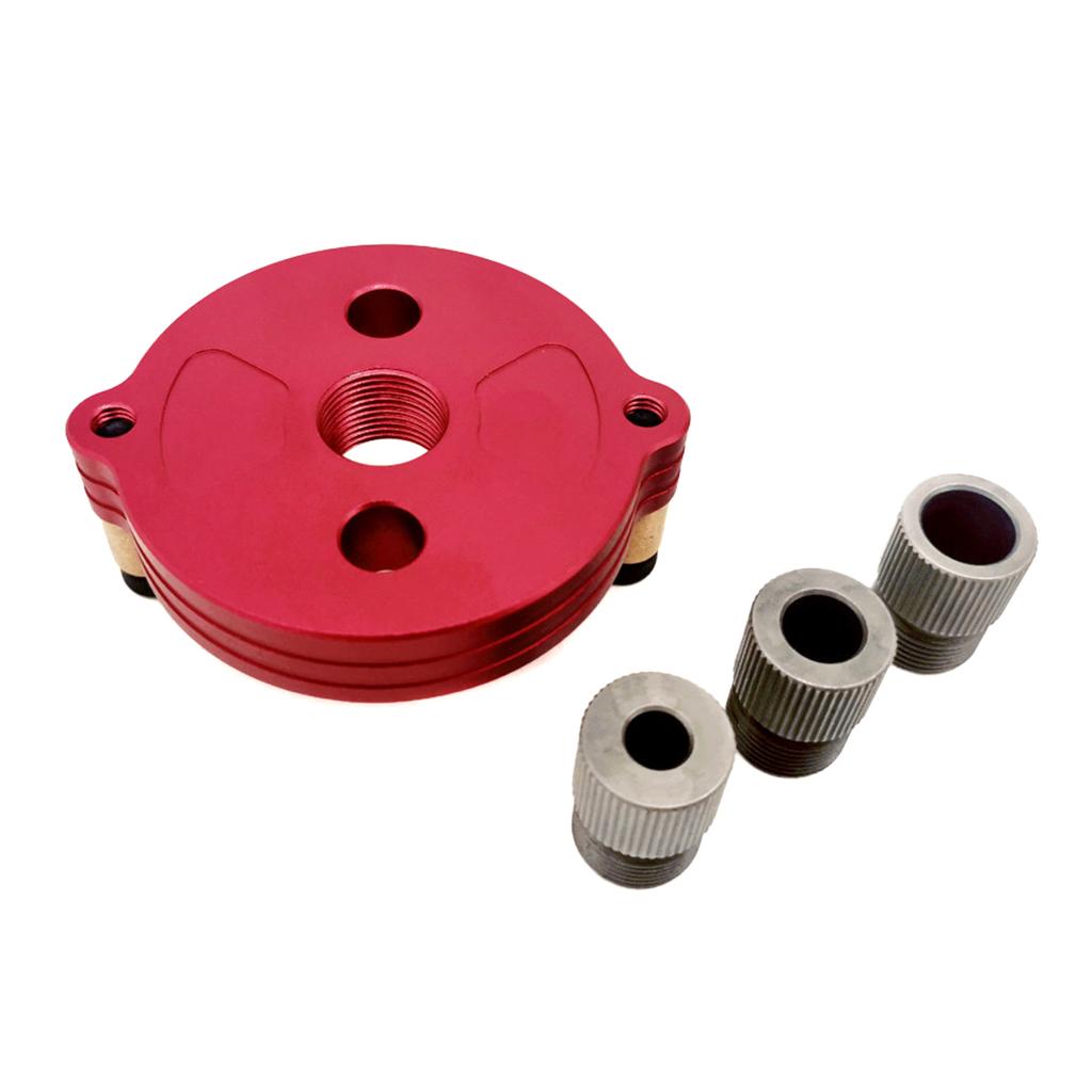 Модернизированный набор самоцентрирующегося дюбельного кондуктора 2-10 мм, вертикальный дырокол, локатор, инструмент для деревообработки из алюминиевого сплава, прочный-