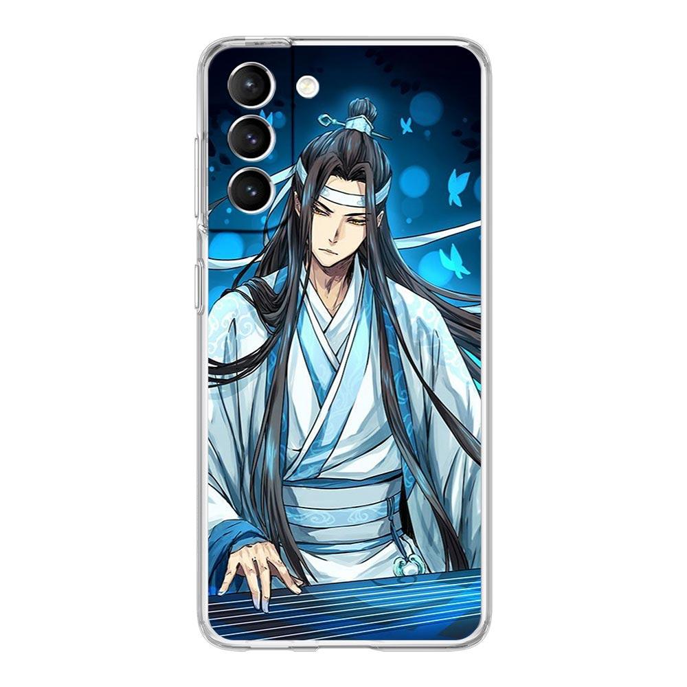 Чехол для телефона Mo Dao Zu Shi Wei Wuxian для Samsung Galaxy S22 5G S20 Ultra S21 FE 5G S10E S9 S8 S10 Plus Note 20 10, прозрачный чехол