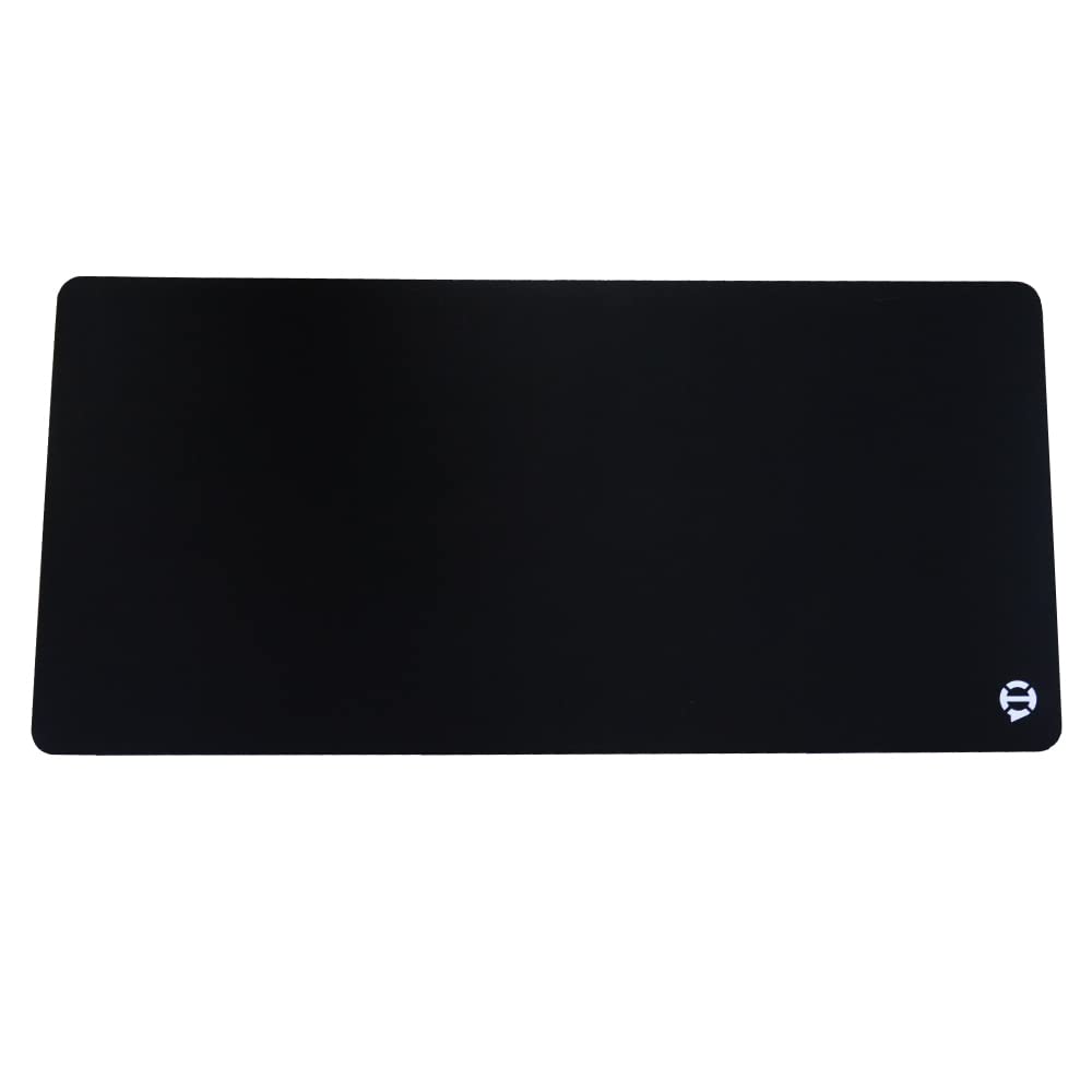Hioc Gaming Mouse Pad Special Size 3mm Thick Cloth Surface Rubber Base Response Durability Simple Design Great for Business Use HG250 Large/Small