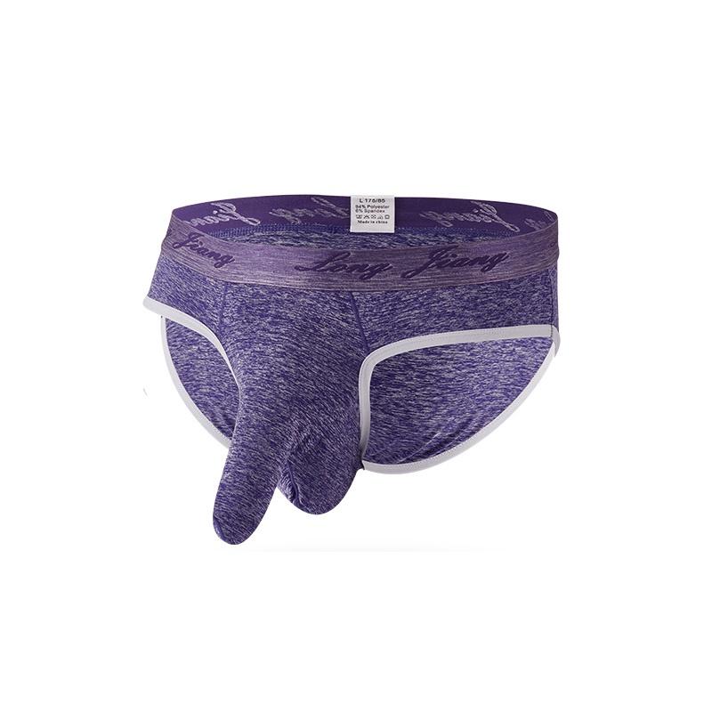 Men Bikini Pouch Briefs Sleeve Penis Sheath Underwear Shorts Underpants Lingerie