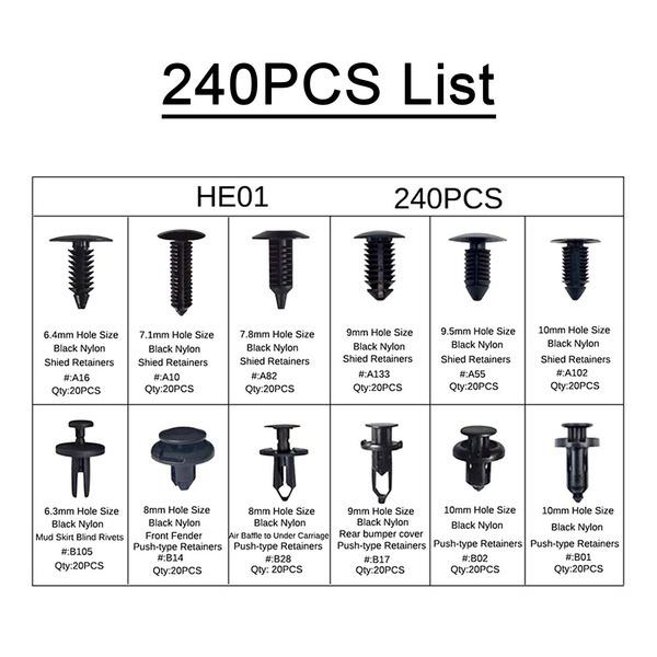 Зажим для заклепок и заклепок для кузова автомобиля, зажим для литья + инструмент для удаления отвертки