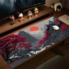 Коврик для мыши Sakura Landscape Красное Солнце Пейзаж Настольный коврик XXL Игровой коврик для мыши Нескользящий коврик для мыши для клавиатуры Офисный компьютерный коврик для ПК