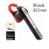 Оригинальная Bluetooth-гарнитура Hands-free Stealth Talk 45 Беспроводная деловая гарнитура HD-голос Стереовызов Музыка Шумоподавление Цвет: серебристый