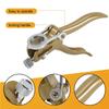 Fresh Saw Teeth Set Hardened Alloy Steel Anvil Saw Blade Tooth Setting Tool