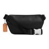 Coach 21 Letter Logo Zipper Closure Iconic Denim Shoulder Crossbody Waist Bag Small Unisex bags Black CQ186-SVBK