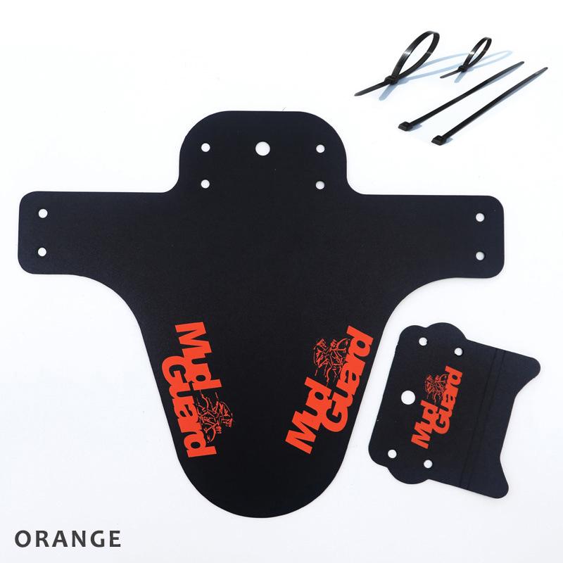 New Bicycle Fenders Plastic Colorful Front Rear Bike Mudguard Mountain Bike Wings Mud Guard Cycling Accessories For