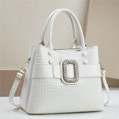 Простая сумка-мессенджер с крокодиловым узором, женская сумка, атмосферная сумка-мессенджер большой вместимости