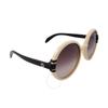 Gucci Brown Gradient Round Ladies Sunglasses Gg1067s 003 58