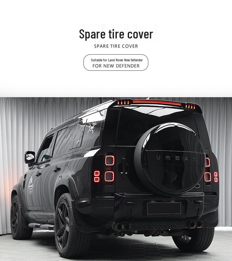 Совместимый городской чехол для запасного колеса для Land Rover Defender 90/110/130