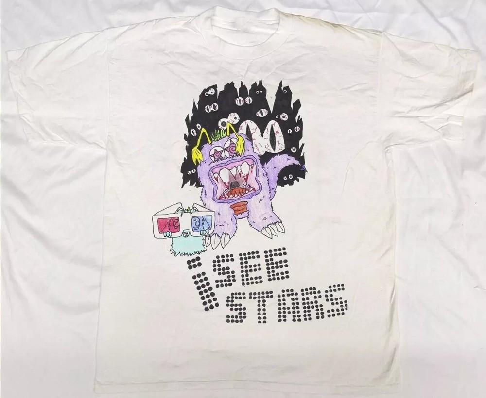 i SEE STARS Band Collection Gift for Fans S to 5XL White T-shirt Unisex T-Shirt