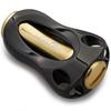 HEIGHTEN 22mm Reel Handle for Shimano and Daiwa Type A and Type S Aurora Series Knob, 8.8g, (Black & Gold) (843)