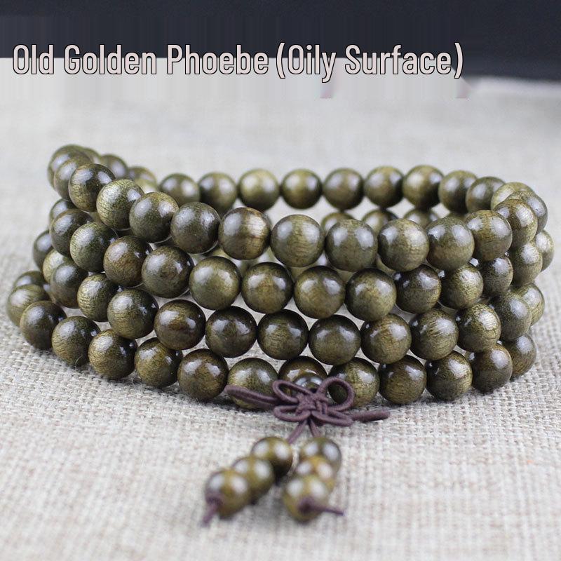 Деревянные браслеты из бусин сандалового дерева - 108 бусин, унисекс украшения для пар