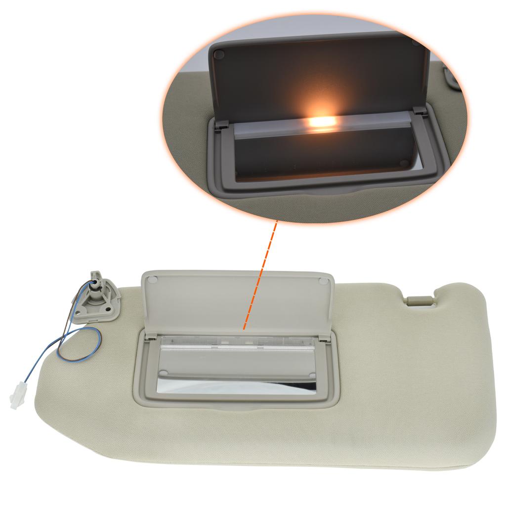 Для Nissan Pathfinder R52 левый и правый солнцезащитный козырек для водителя 2013 2014 2015 2016 2017 Infiniti QX60 JX35 96401-9PB0A