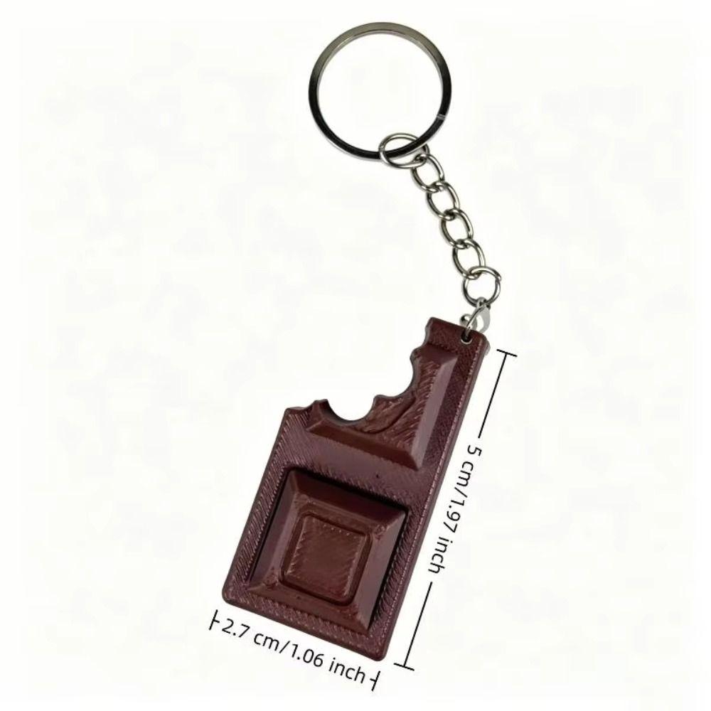 3D Printed Keyboard Fidget Toy Chocolate Design Fidget Keychain Fidget Play