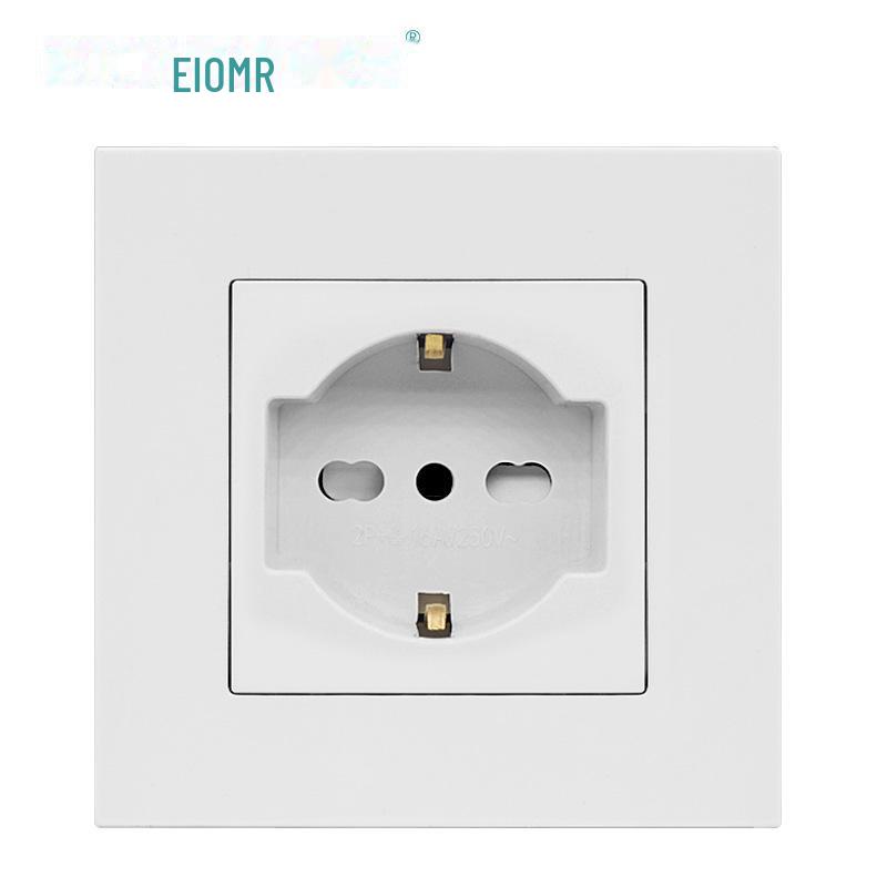 European German Standard Dual USB and Type C Socket Panel