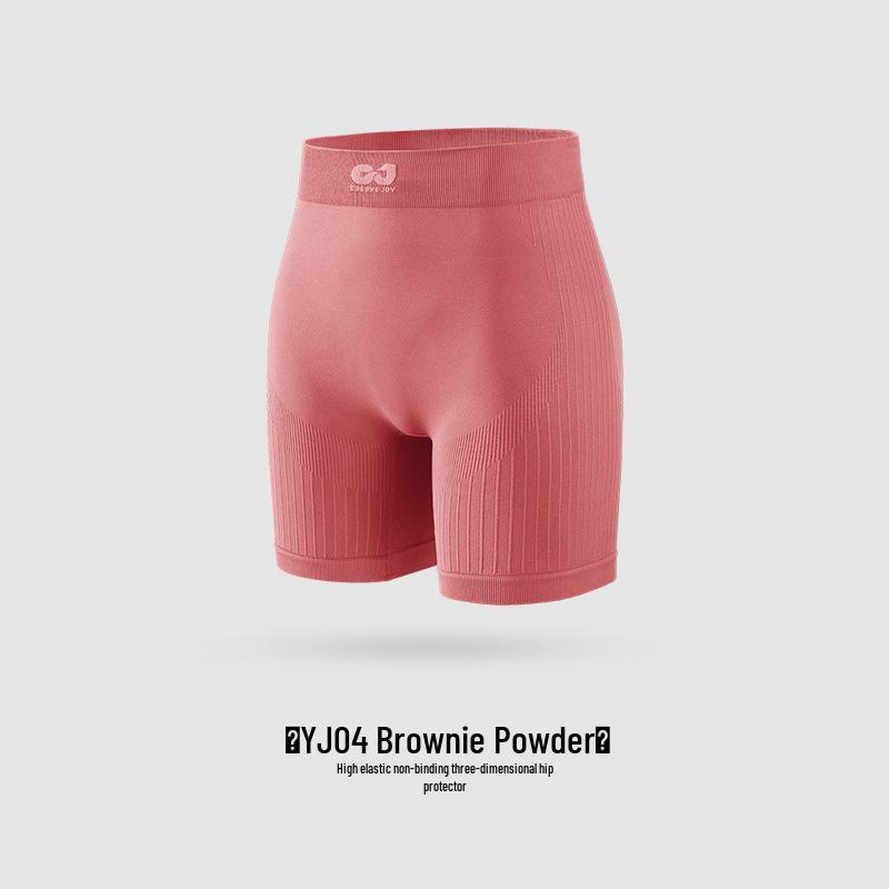 Женские бесшовные леггинсы для йоги с эффектом подтяжки ягодиц - Утягивающие, с эффектом «нюд», одежда для пилатеса и фитнеса (YJ05)