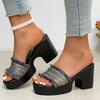 Fashion 2025 Hot Sale Ladies Shoes Open Toe Women's Slippers Fashion Outdoor Plus Size Summer Casual Best Seller Comfortable High Heels