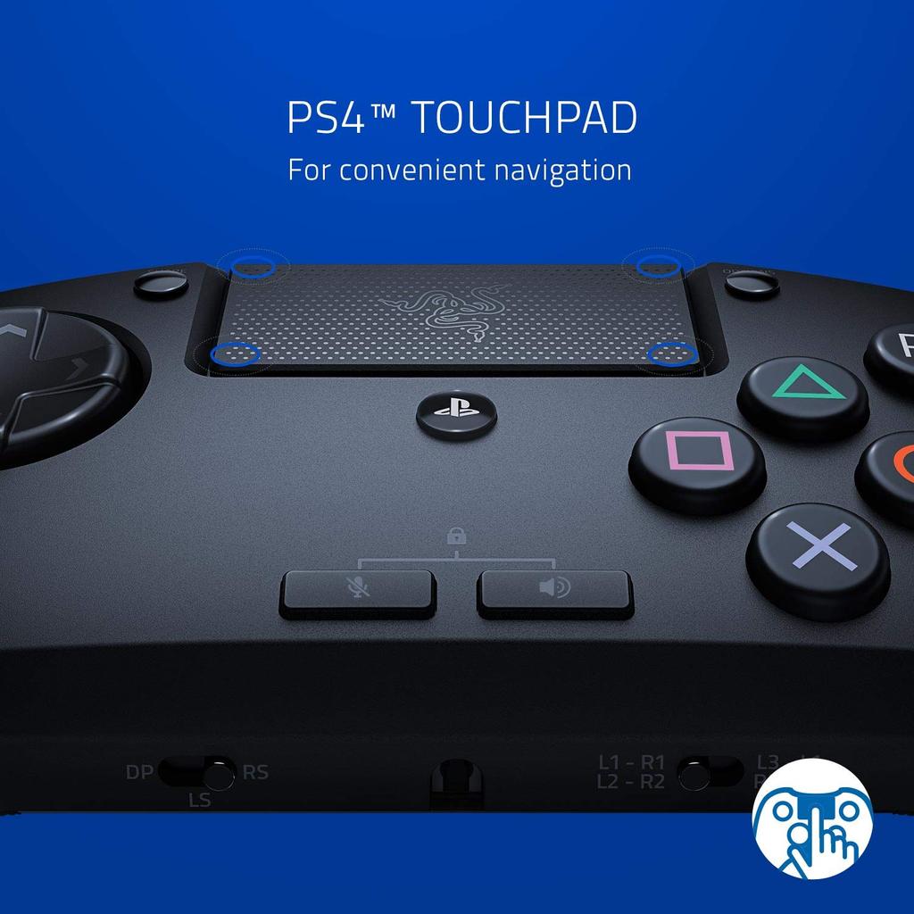 Контроллер Razer Raion Fightpad для PS4 для файтингов Akecon Design Совместимость с PS4 PS5 ПК Гарантия авторизованного дистрибьютора [Японский