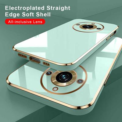 Защитный силиконовый чехол с 6D покрытием для Realme 11 Pro + 10 9 9i 8 8i 7 6 5 GT NEO 2 3 2T 3T GT2 C33 C30 C30S C53 C31 C35, противоударный чехол для телефона с камерой