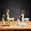 Фигурки лосей Настольная скульптура Домашние украшения Полка книжного шкафа Поделки Подарок