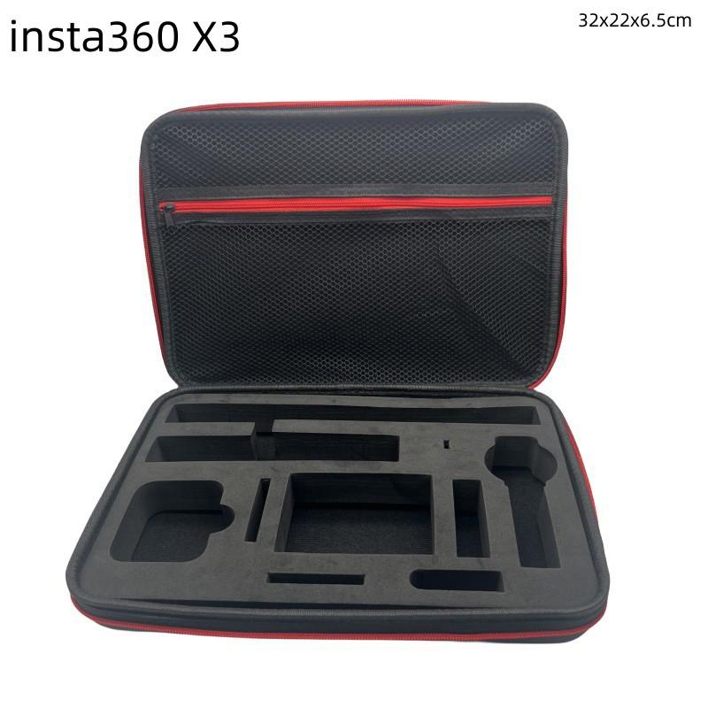 Водонепроницаемый защитный чехол-сумка для панорамной камеры Insta 360 X3/X4, сумочка, коробка для аксессуаров, большая, средняя, маленькая
