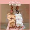 Plush Rabbit Bear Keychain Toy Stuffed Doll Bag Pendant Decoration Gift Kids