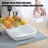 Yousheng Microwave Vegetable Steamer Box Stackable Design Steaming Tray with Lid Microwave Cookware Heating Bowl