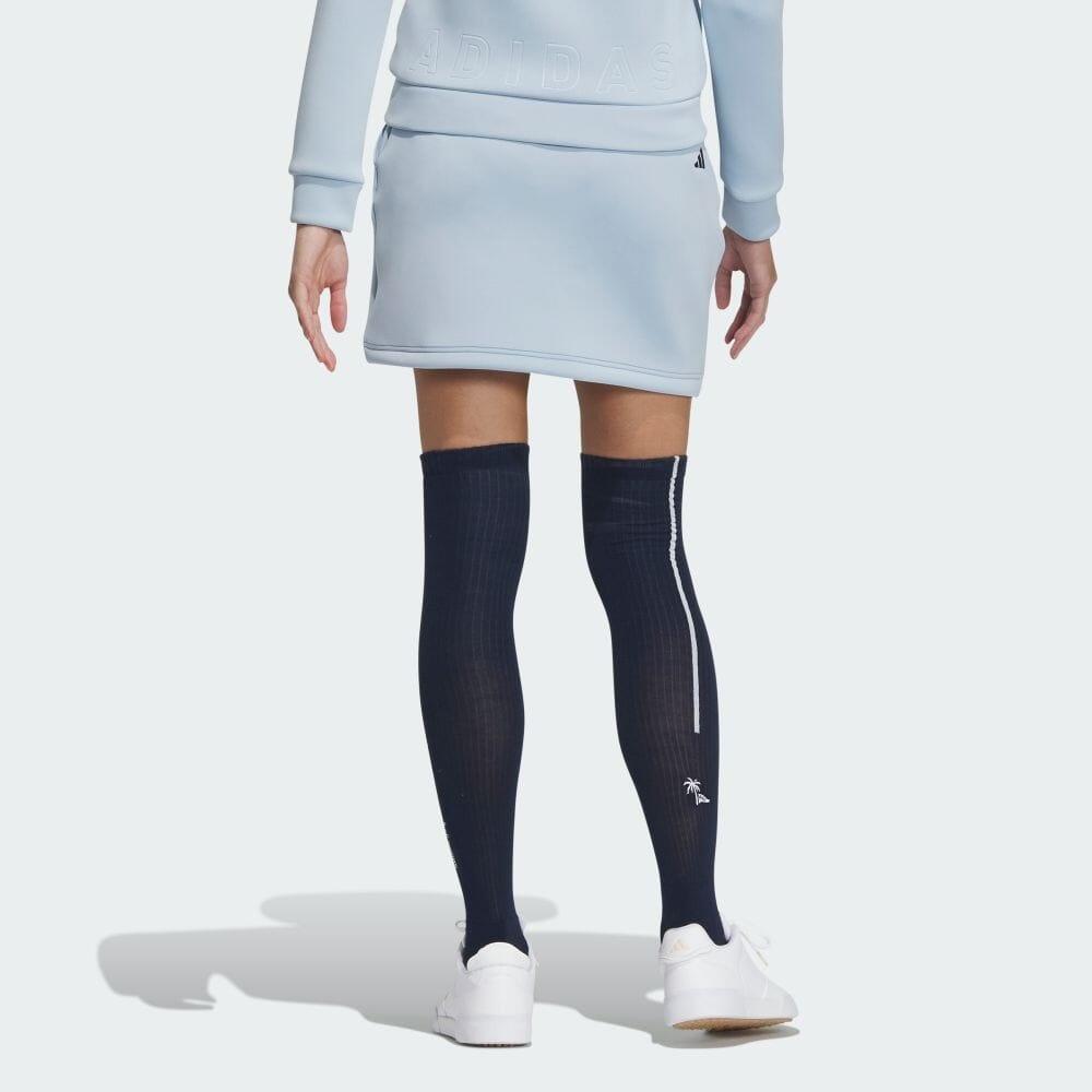 (WMNS) adidas 3D Debossed Spacer Knit Skirt Asia Sizing 'Blue' Women's HY0860