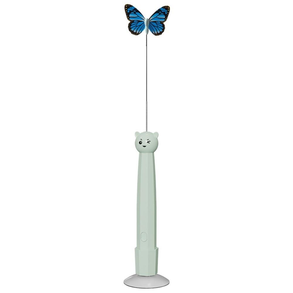 Suction Cup Base Electric Butterfly Cat Toy Electric Rotating Automatic Cat Toy Pet Gifts