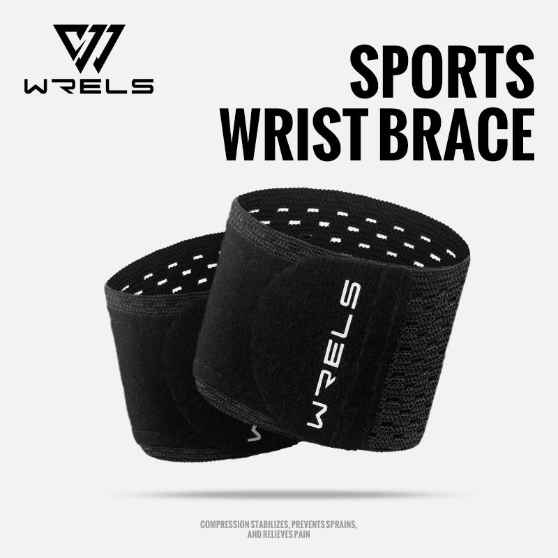 2шт, спортивный браслет WRELS, легкий, высокоэластичный, дышащий, обеспечивает отличную поддержку давления, идеально подходит для бадминтона, баскетбола, фитнеса