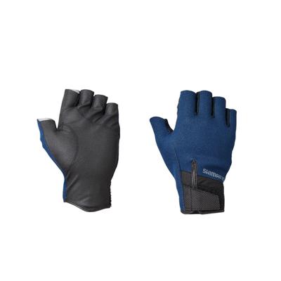 Перчатки SHIMANO Titanium Alpha 5 Cut Navy L GL-015V
