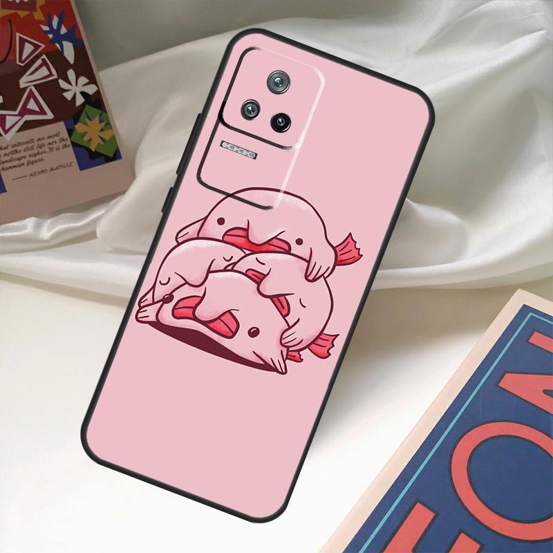 Чехол Рыба-капля для Xiaomi 15 14 Ultra 17 Pro Max 13T 14T 15T Pro POCO F8 X3 X5 X6 X7 F5 F6 F7 Pro Coque