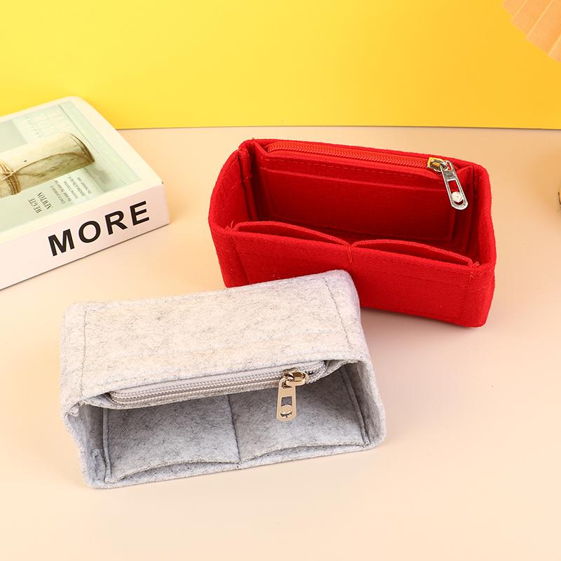 Сумка-органайзер для мини-сумки, сумка для хранения, сумка-вкладыш, фетровая сумка-вставка, сумка-вкладыш, фетровая внутренняя сумка-пузырь