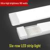 LED Super Bright Daylight Tube: Long Strip, Three-Proof Purification Light for Home, Office, and Mall Use