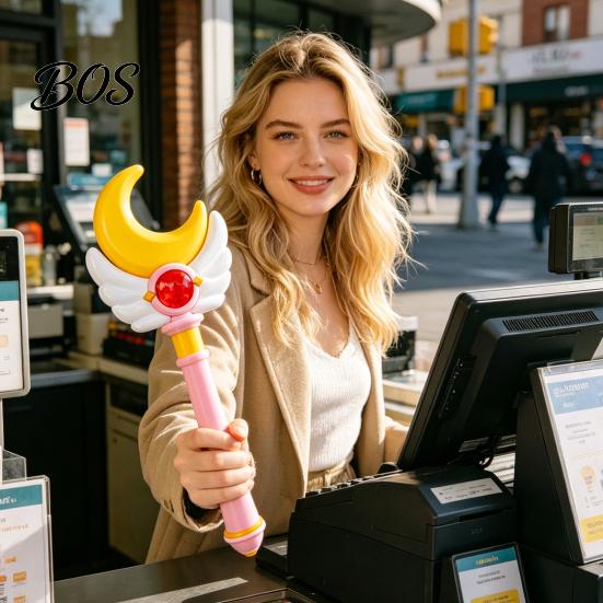 Gift Card Payment Wand 3D Printed Credit Wand, Contactless Tap-to-Pay Touch-to-pay Holder with Hidden Slot for Kids Self-Checkout Fun