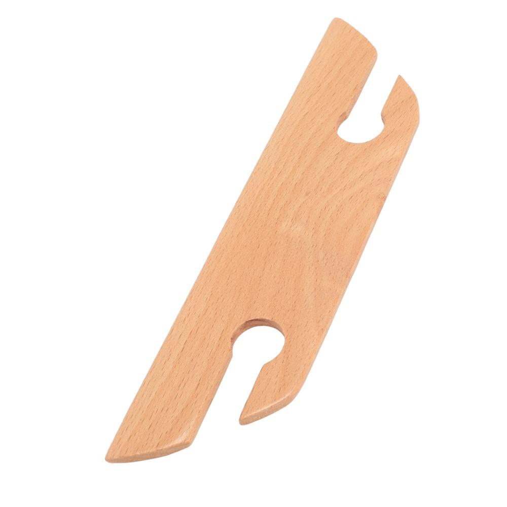 2Pcs Smooth Surface Weaving Shuttles Beveled Edge Hand Loom Stick For Inkle Looms