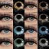 1 пара (2pcs) Контактные линзы BERBIE серии Natural Crystal Color для глаз Косметические контактные линзы