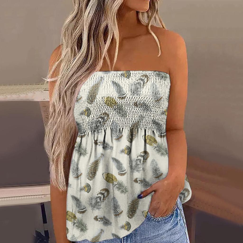 Модная сексуальная тонкая футболка с открытыми плечами и эластичным принтом на груди, топ