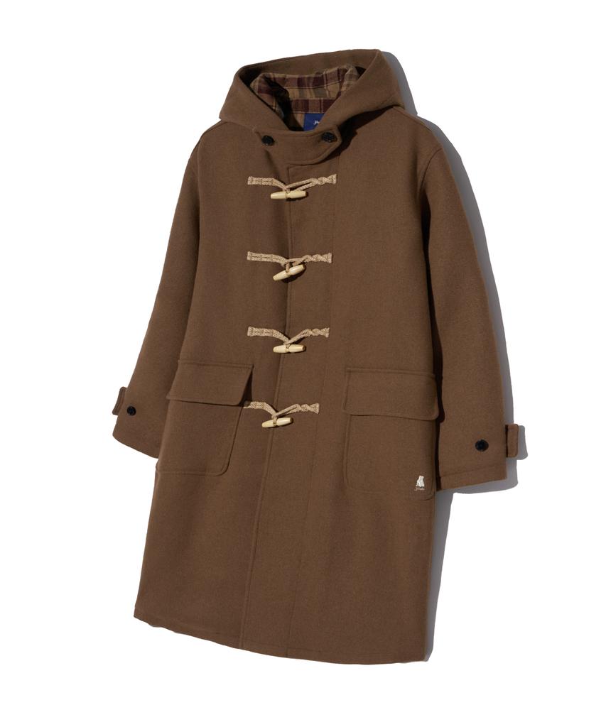 Yale Wool Blended Long Duffle Coat_Camel