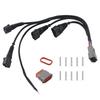 Car Ignition Connector Wire Harness Compatible-for TT A4 1.8T Turbocharged 034-701-0004 06B998018T NP-18WHKIT 0347010004