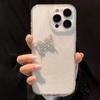 Прозрачный 3D Стразы Бабочка Блестящий Блеск Чехол для телефона Для iPhone 16 15 14 13 12 11 Pro Max Plus Ударопрочный Бампер Задняя Крышка