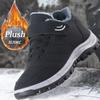 Winter, Men, Boots, Plush, Leather, Waterproof, Sneakers, Climbing, Hunting, Shoes, Unisex, Lace-up, Outdoor, Warm, Hiking, Boot, Man