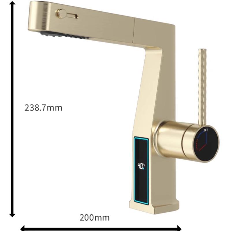 Смеситель для ванной комнаты с душевой лейкой, матовый золотой, кран для раковины, черный кран для мойки, горячая и холодная вода, хром, серый кран для раковины, материал латунь