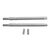 2Pcs RC Rear Drive Shaft Stainless Steel Shock Resistance RC Car Rear Drive Shaft for Jimny