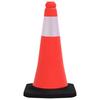 Reflective Traffic Cones with Heavy Base 4 Pcs 50 cm