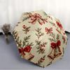 1pc Christmas bells Automatic Umbrella Portable Home Essential Umbrella, Iron Umbrella Structure Suitable for All Seasons yy251123178