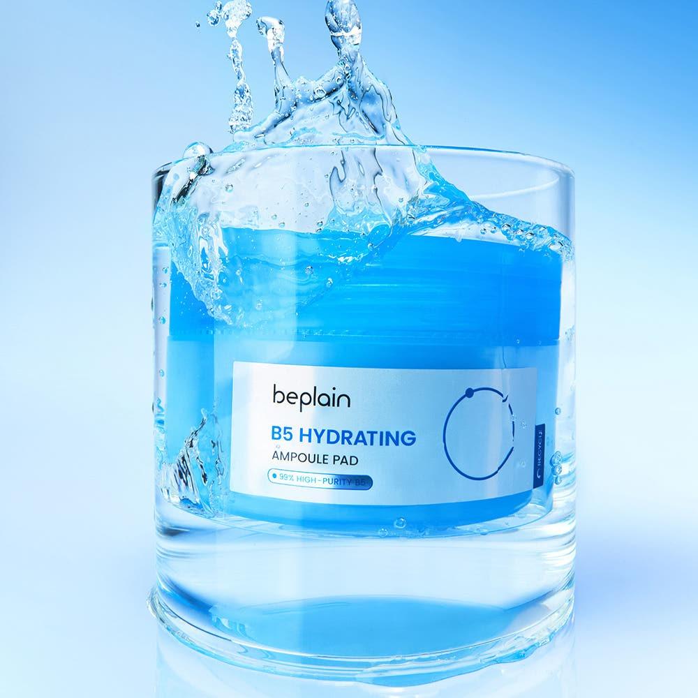 beplain B5 Hydrating Ampoule Pad Moisture Plumping 180ml 70 Wipes