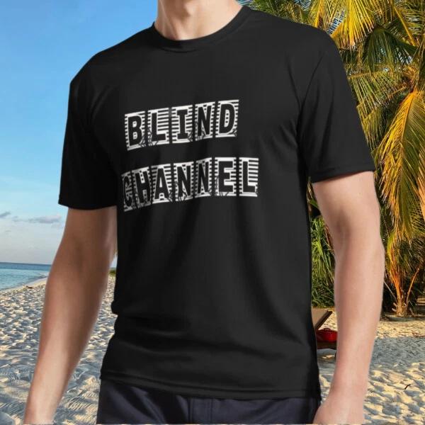 New Shirt BLIND CHANNEL- Active Logo T-Shirt Funny Size S to 5XL