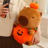 25-50CM Capybara Pumpkin Clothes Cosplay Halloween Ornament Stuffed Plush Toy Home Decro Lovers Gifts